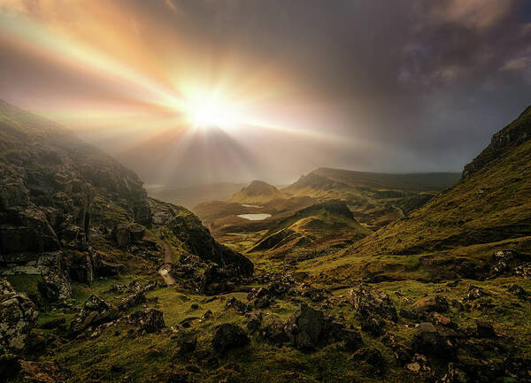 Wall Art - Photograph - Trotternish Ridge Light #3 by Matt Anderson
