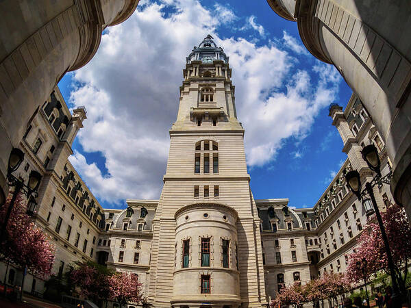  Photograph - City-hall-philadelphia-photo by Louis Dallara