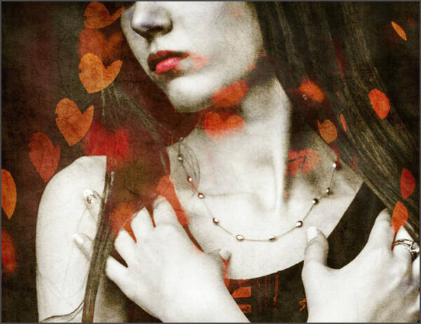 Heart Of Gold Art Print