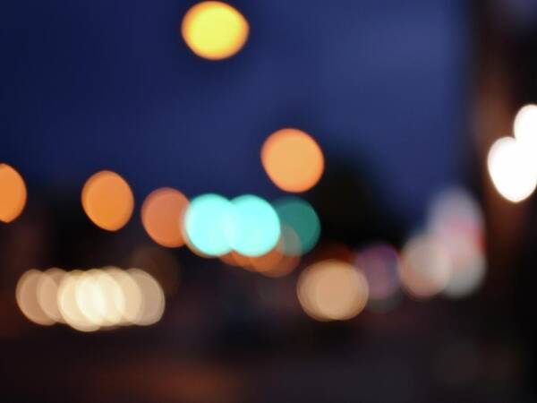 Wall Art - Photograph - Bokeh Abstract Vii by Sharon Chandler