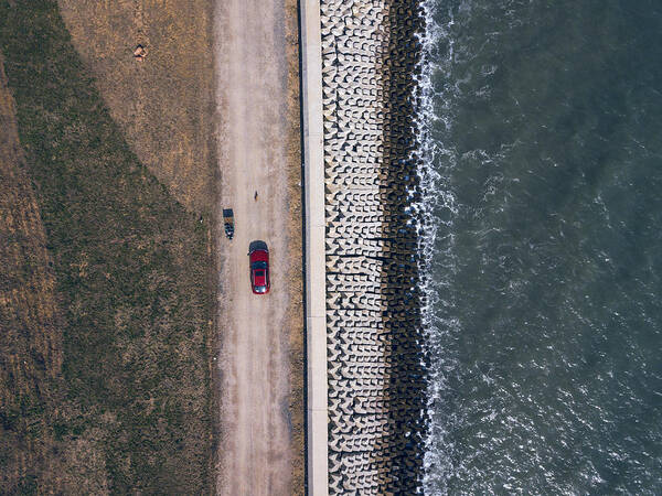 Wall Art - Photograph - Facing Each Other by Zhou Chengzhou