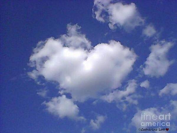  Photograph - Heart Cloud by Catherine Lott