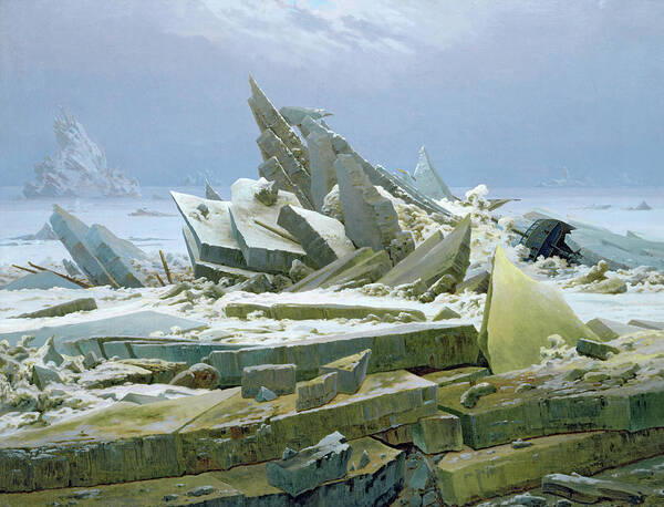 The Polar Sea Art Print