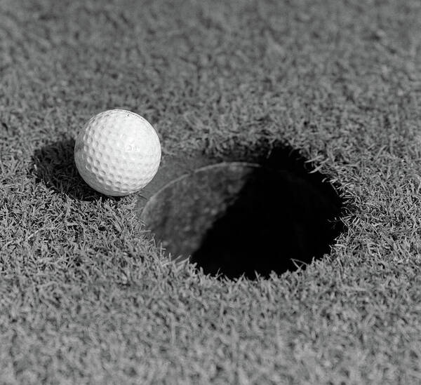 Wall Art - Photograph - 1950s Close-up Of Golf Ball On Green by Vintage Images