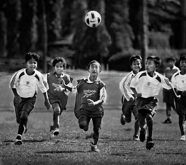 Wall Art - Photograph - The Future National Team by Sebastian Kisworo
