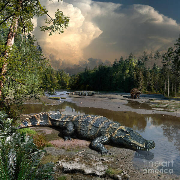 Deinosuchus hi-res stock photography and images - Alamy