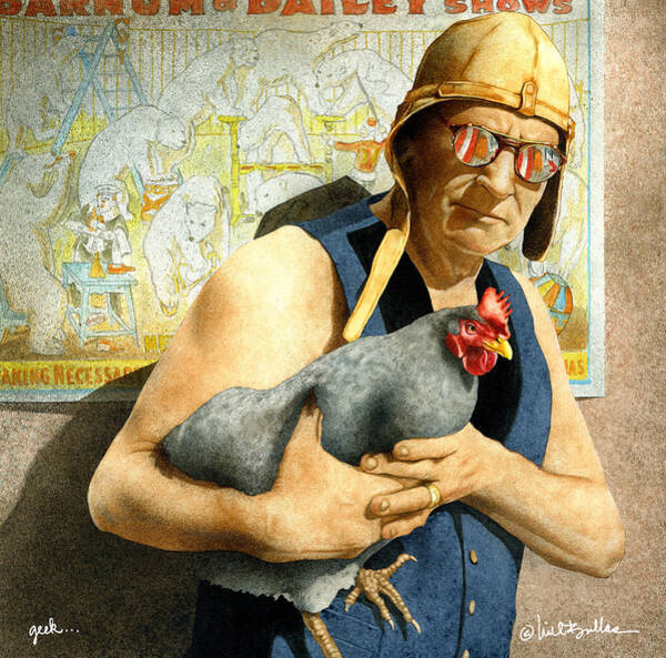 Geek... Art Print