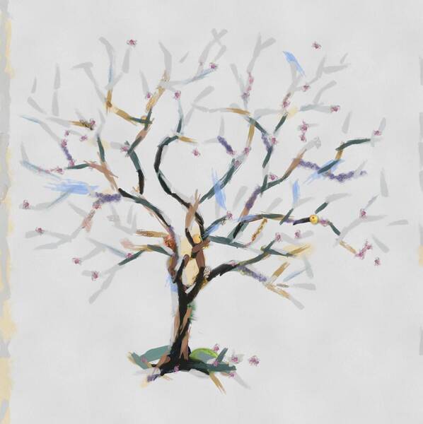  Digital Art - Tree Beautiful Branches by Catherine Lott