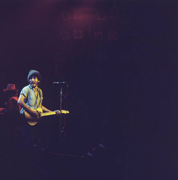 Wall Art - Photograph - Bruce Springsteen Performs On Stage by Andrew Putler