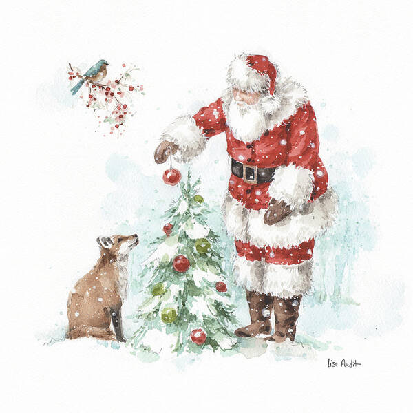 Wall Art - Painting - Magical Holidays V by Lisa Audit