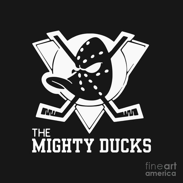 Mighty Ducks Logo Hockey Jersey Embroidered Costume Mighty Ice No Back Movie