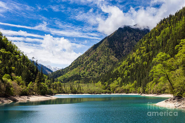 Fototrav Print - Lake and mountain landscape