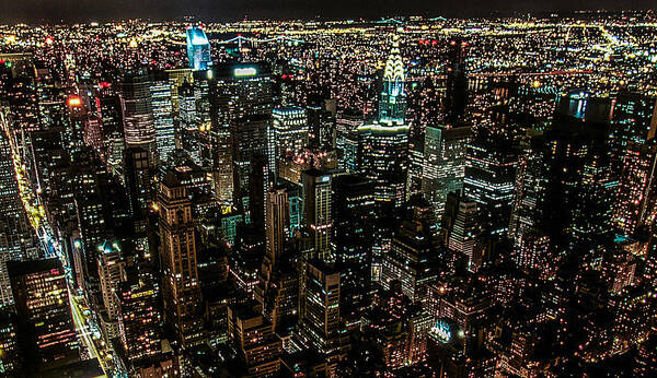 Kim Lessel - Night view from Empire State Building