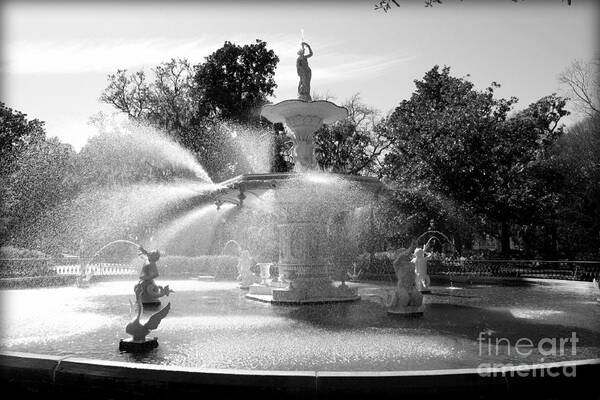 Carol Groenen - Savannah Fountain - Black and White