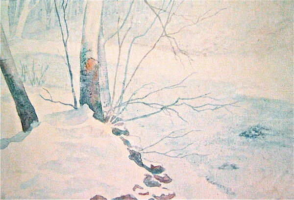 Carolyn Rosenberger - Snowy Day on the Little Wolf River
