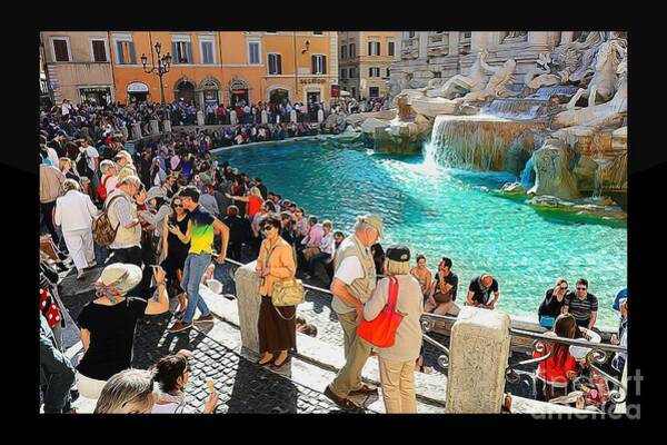 Stefano Senise - The Trevi Fountain - Rome