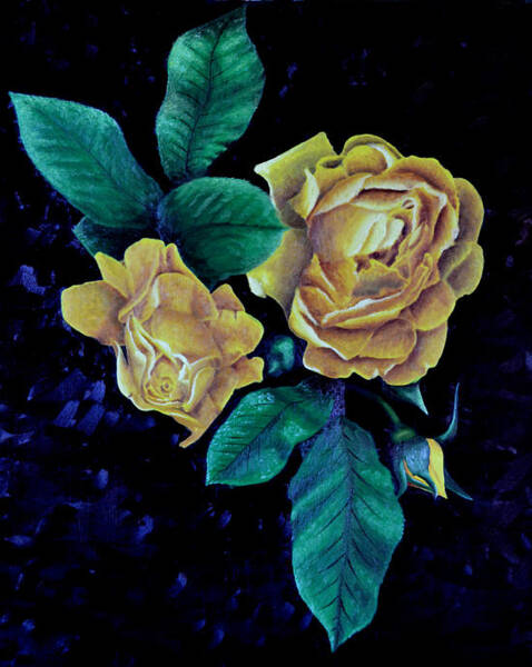 Ivan Rijhoff - Yellow roses