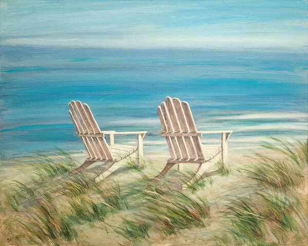 Beach Chair Paintings | Fine Art America