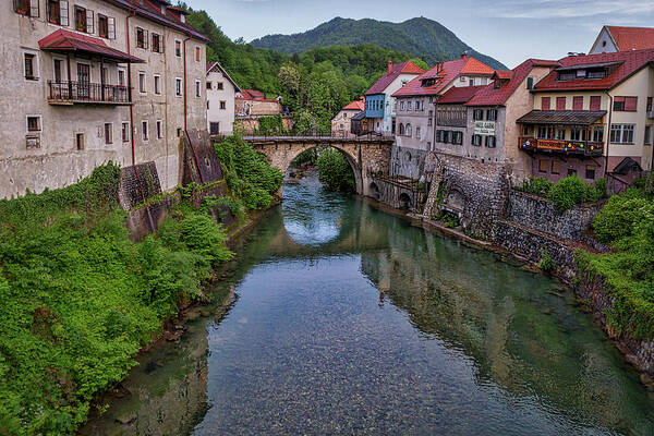 Stuart Litoff - Bridge into Town - Slovenia