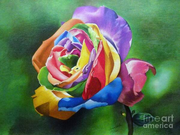 Sonya Walker - Colorful Rose