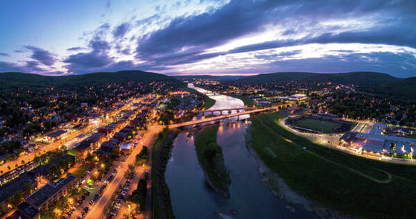 Joe Hy - Corning Night Panorama