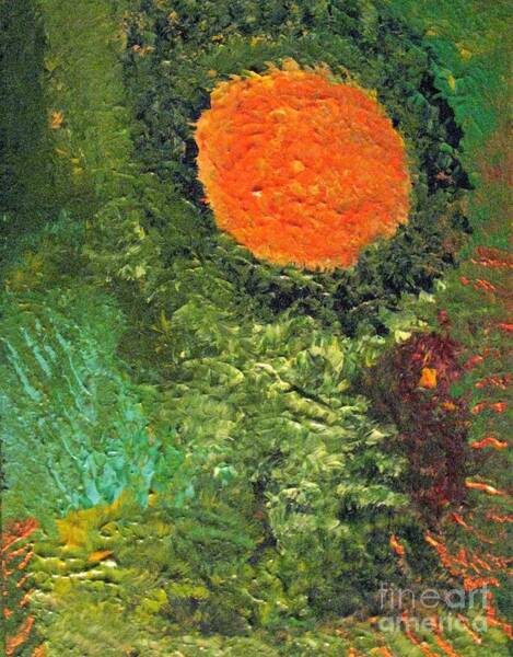 Shelly Wiseberg - Harvest Moon Abstract