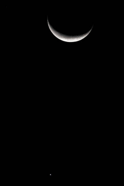 Debra Martz - Crescent Moon and Venus