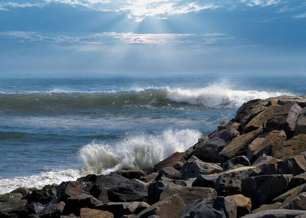 Nina Bradica - Sea Spray on the Rocks