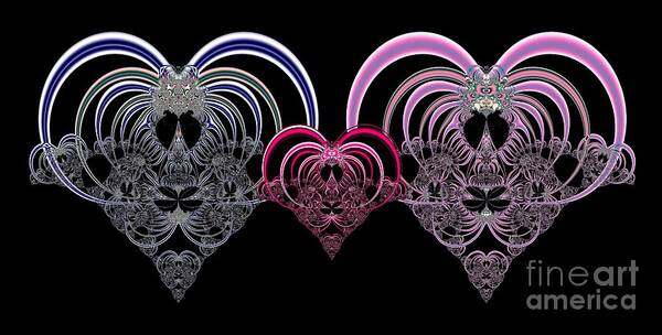 Rose Santuci-Sofranko - Two Hearts that beat as One Fractal 80