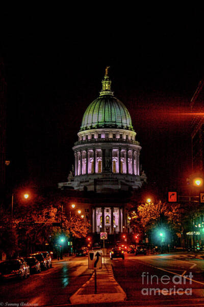 Tommy Anderson - WI State Capitol from West Washington Ave