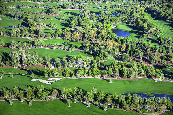 David Millenheft - Wynn Resort Golf Art  A stunning Image of the Wynn Golf Course