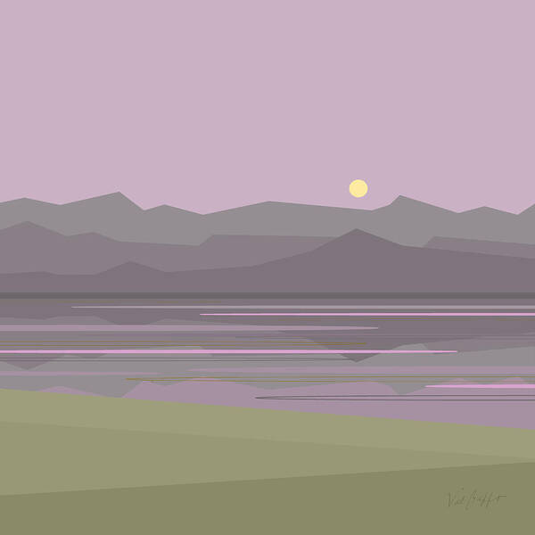 Val Arie - A Lavender Sky in the Mountains 