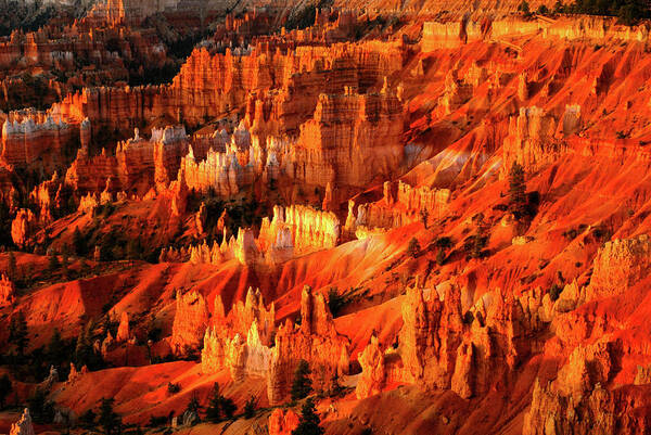 Earth And Spirit - Fire Dance - Bryce Canyon National Park. Utah