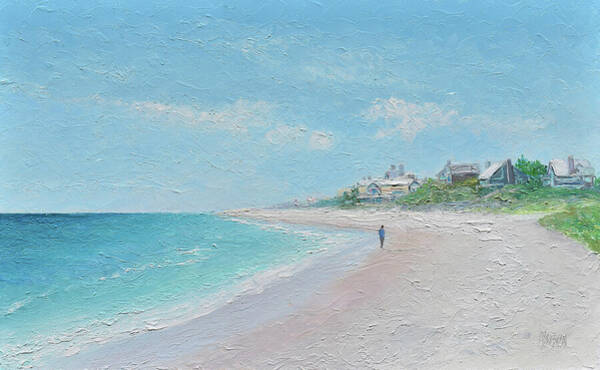 Jan Matson - Main Beach, East Hampton, New York, beach painting