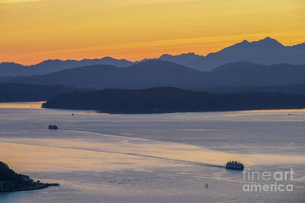 Mike Reid - Puget Sound Ferry Crossing Layers