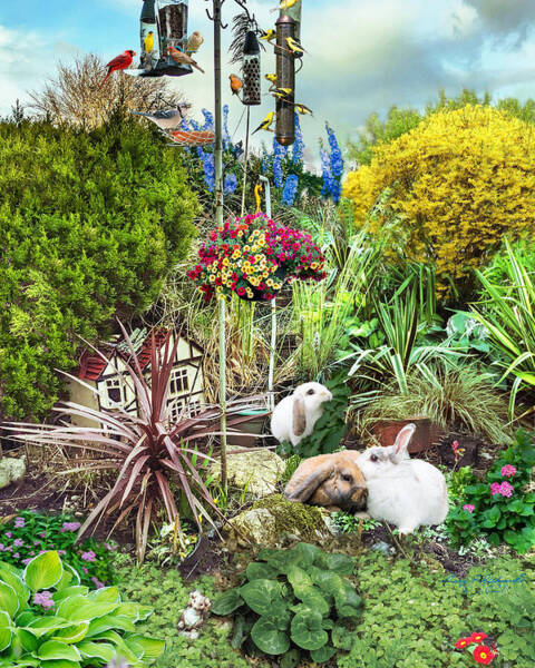 Gary F Richards - Renewed Growth Birds and Rabbits
