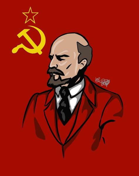 Solveig Inga - Stylin Red Suit Lenin