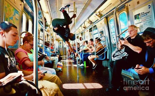 Aziza Del Rosario - Subway Dancer NYC