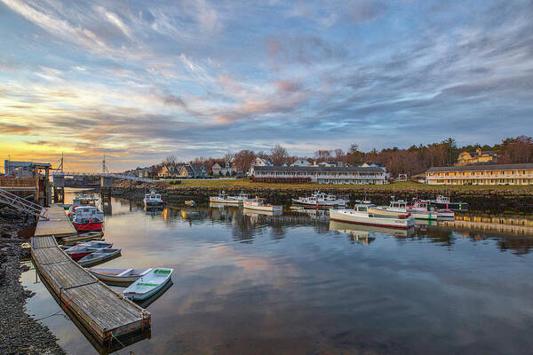 Juergen Roth - The Bay at Perkins Cove in Ogunquit