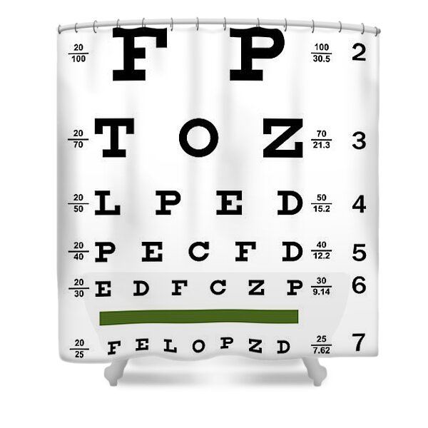 Toddler Eye Test Chart