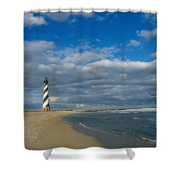 Lighthouse, Cape Hatteras, Nc Shower Curtain
