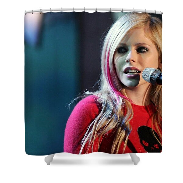 Avril Lavigne Shower Curtains Fine Art America