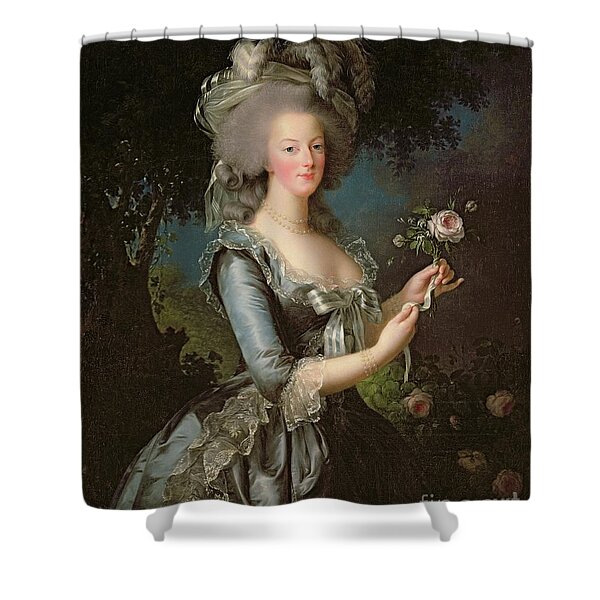 Marie Antoinette (1755-93) after Vigee-Lebrun by Louise Clay