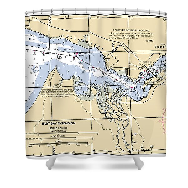 Pensacola Bay Depth Chart