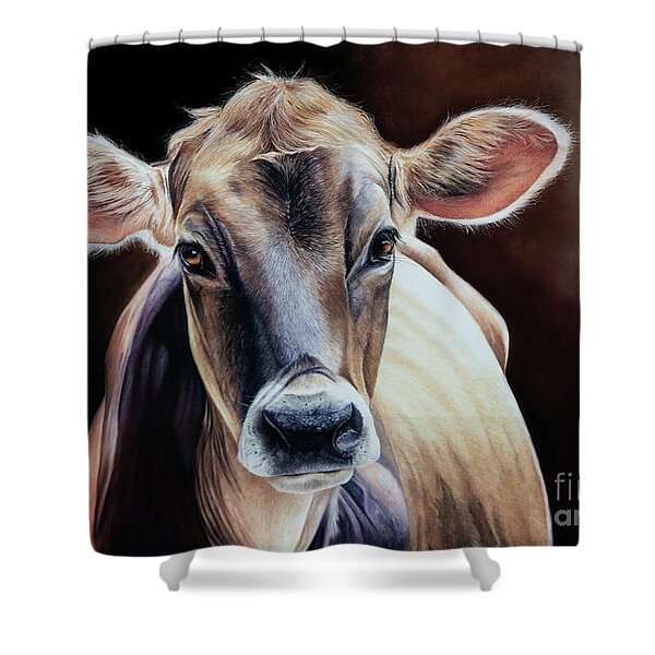 Details about   Jersey Cow Print Shower Curtain-Free Shipping 
