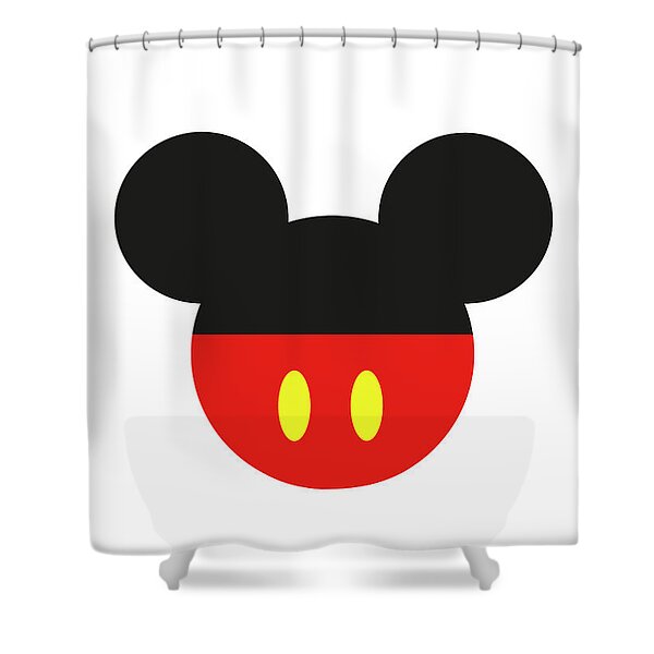 Disney Mickey Mouse Awesome Shower Curtain by Rayc MylaR - Fine Art America