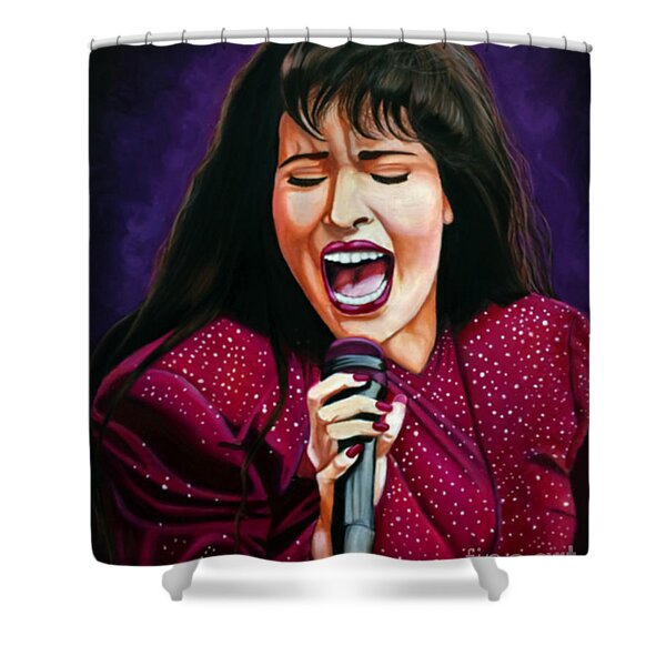 Selena Quintanilla Custom Shower Curtain 60 X 72 Inch 