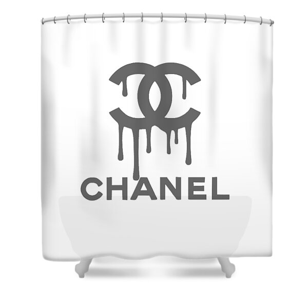 Coco Chanel Logo Bathroom Set With Shower - Binteez