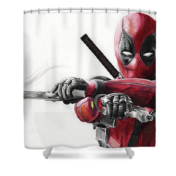 Details about   NEW Harley quinn and dead pool Custom High Quality Shower Curtain 60x72 Inch 