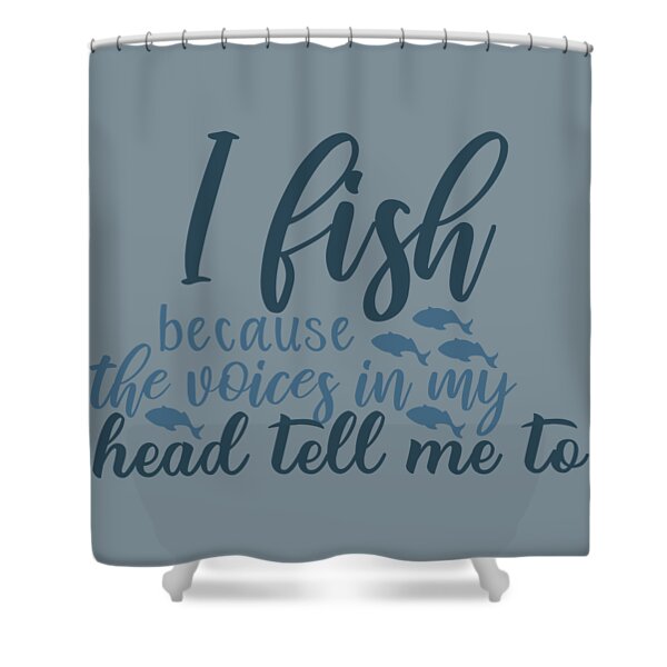 Funny Fish Shower Curtains for Sale - Pixels